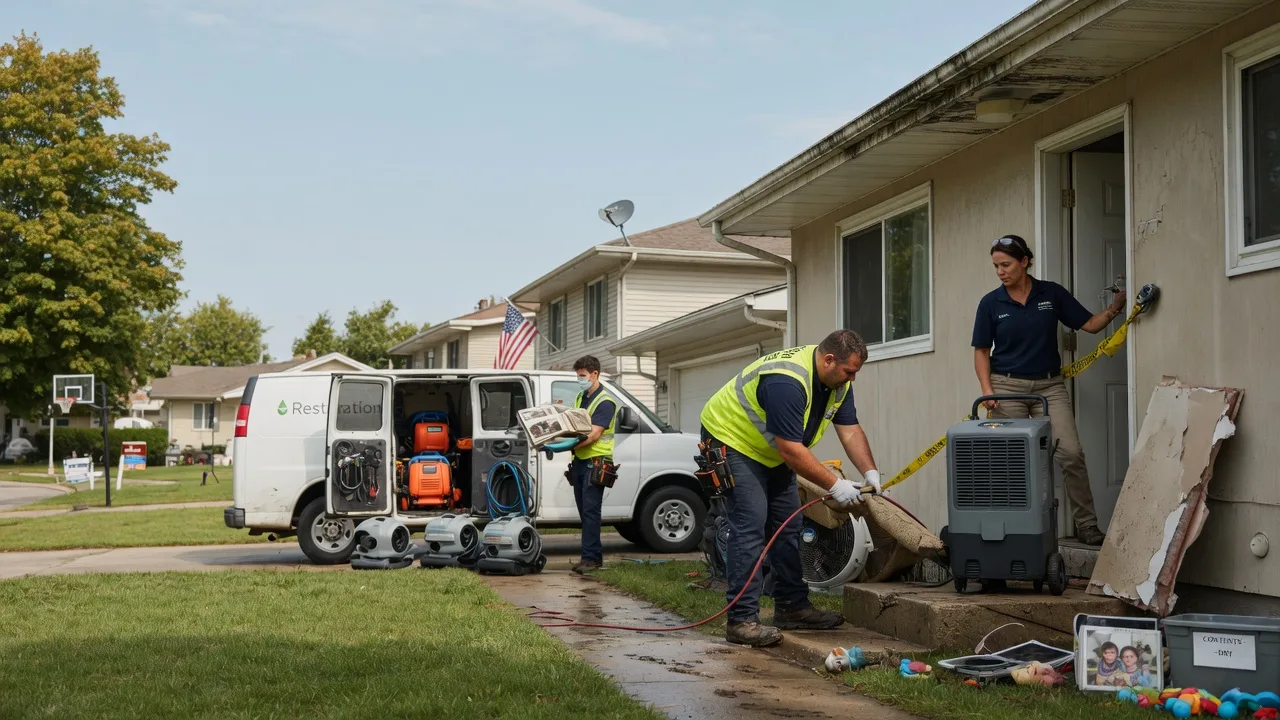 Water Damage Restoration in Biscoe, NC near me